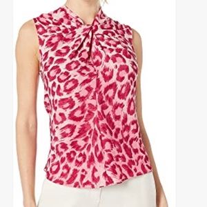 Kate Spade Panthera Animal Print Top